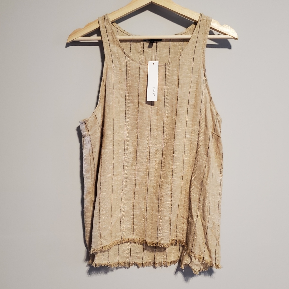 New DREW Linen Top